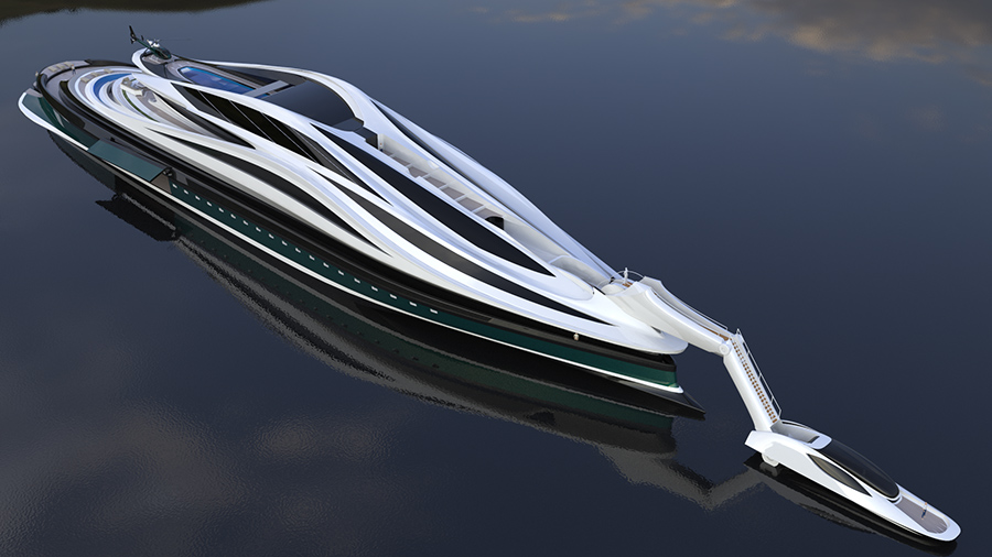 luxury yacht