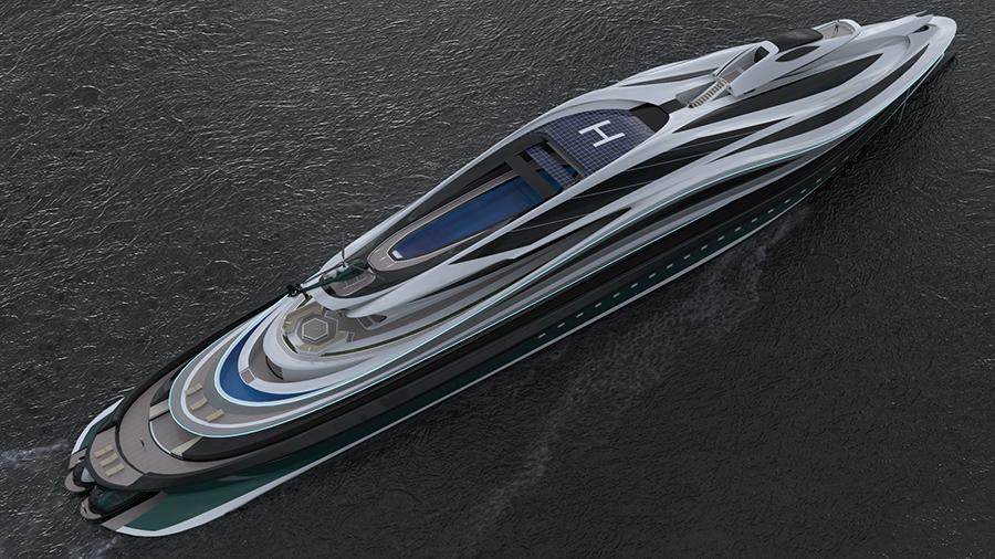 mega yacht concept
