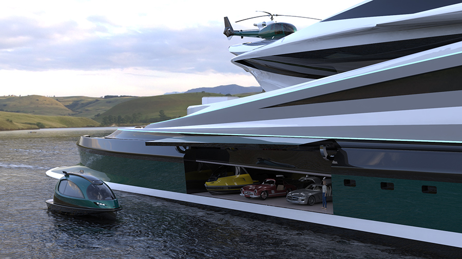 unique yacht