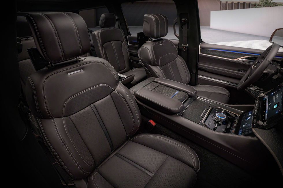 new jeep grand wagoneer interior design