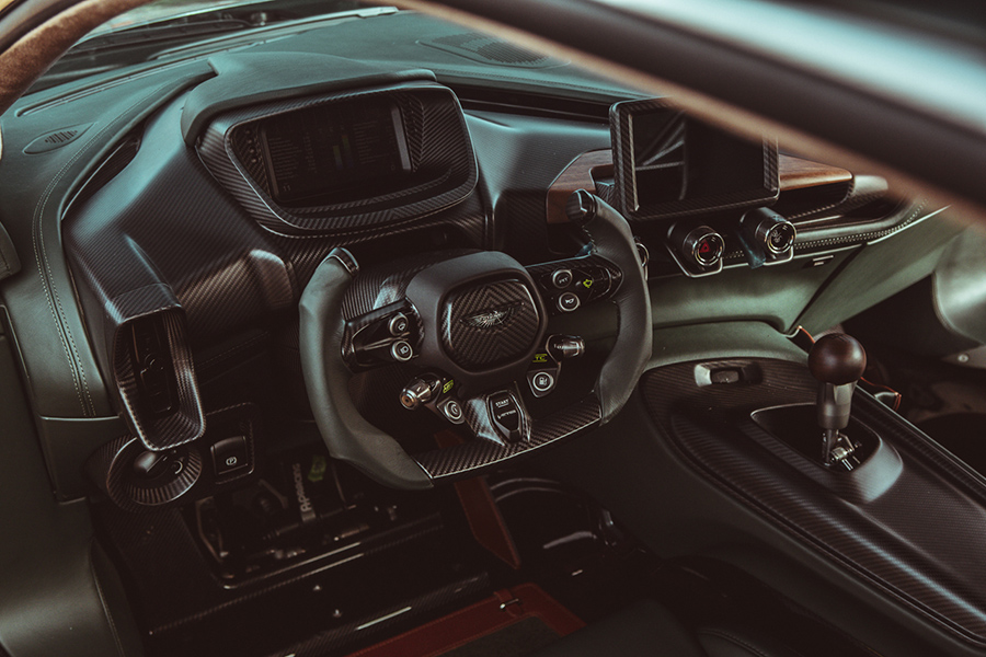 custom aston martin cockpit