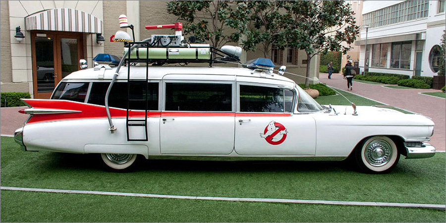 Ectomobile, 1959 Cadillac Miller-Meteor - Ghostbusters, 1984