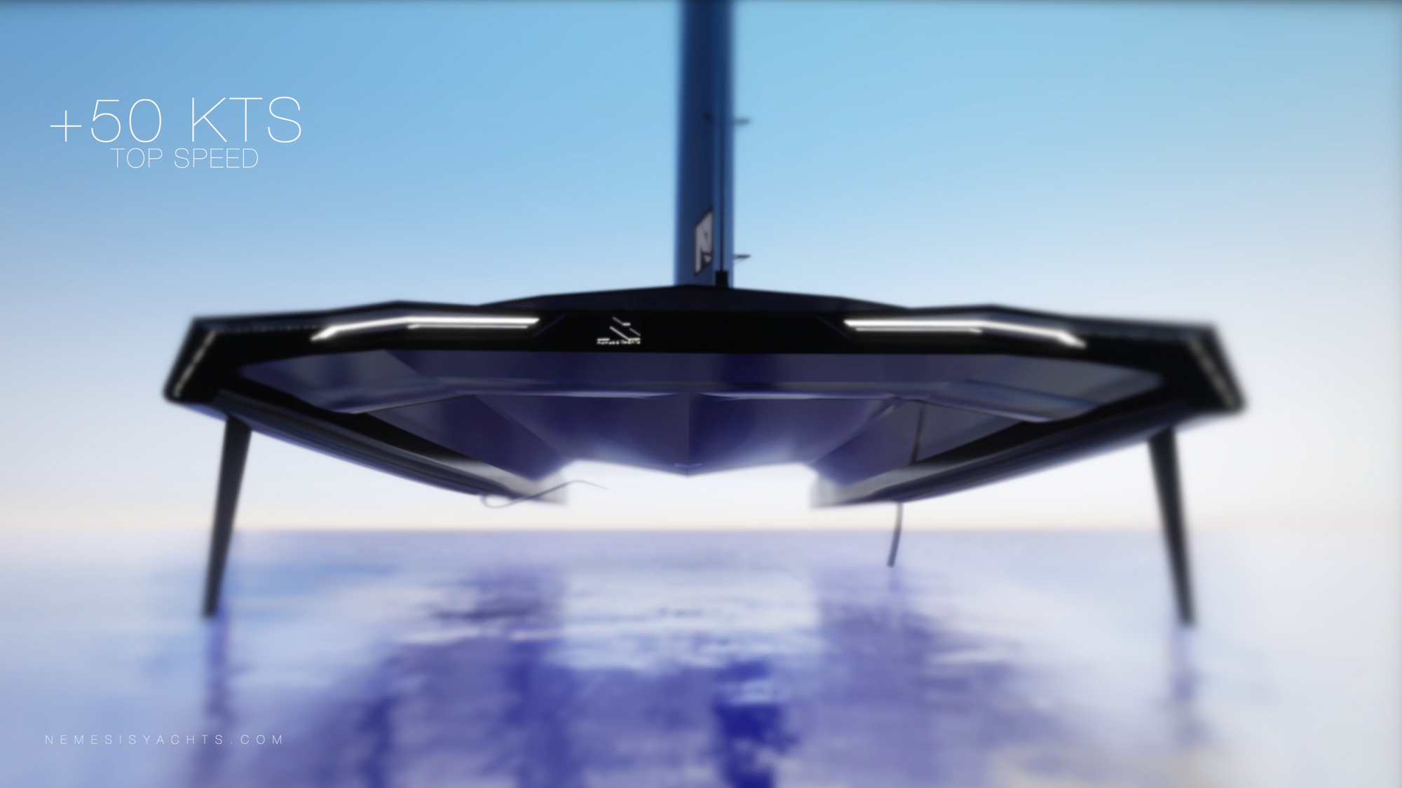 carbon fiber catamaran hull yacht