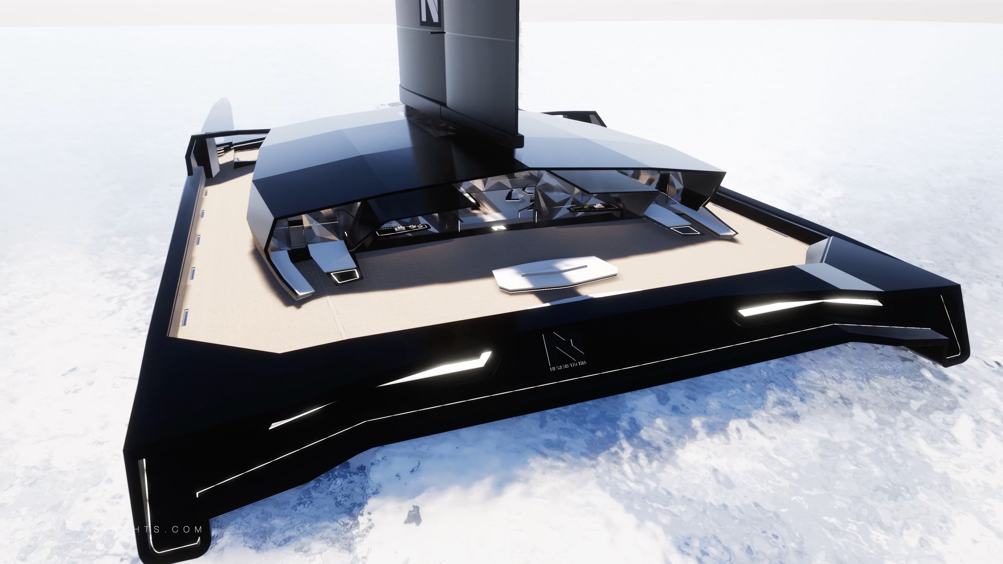 carbon fiber catamarans