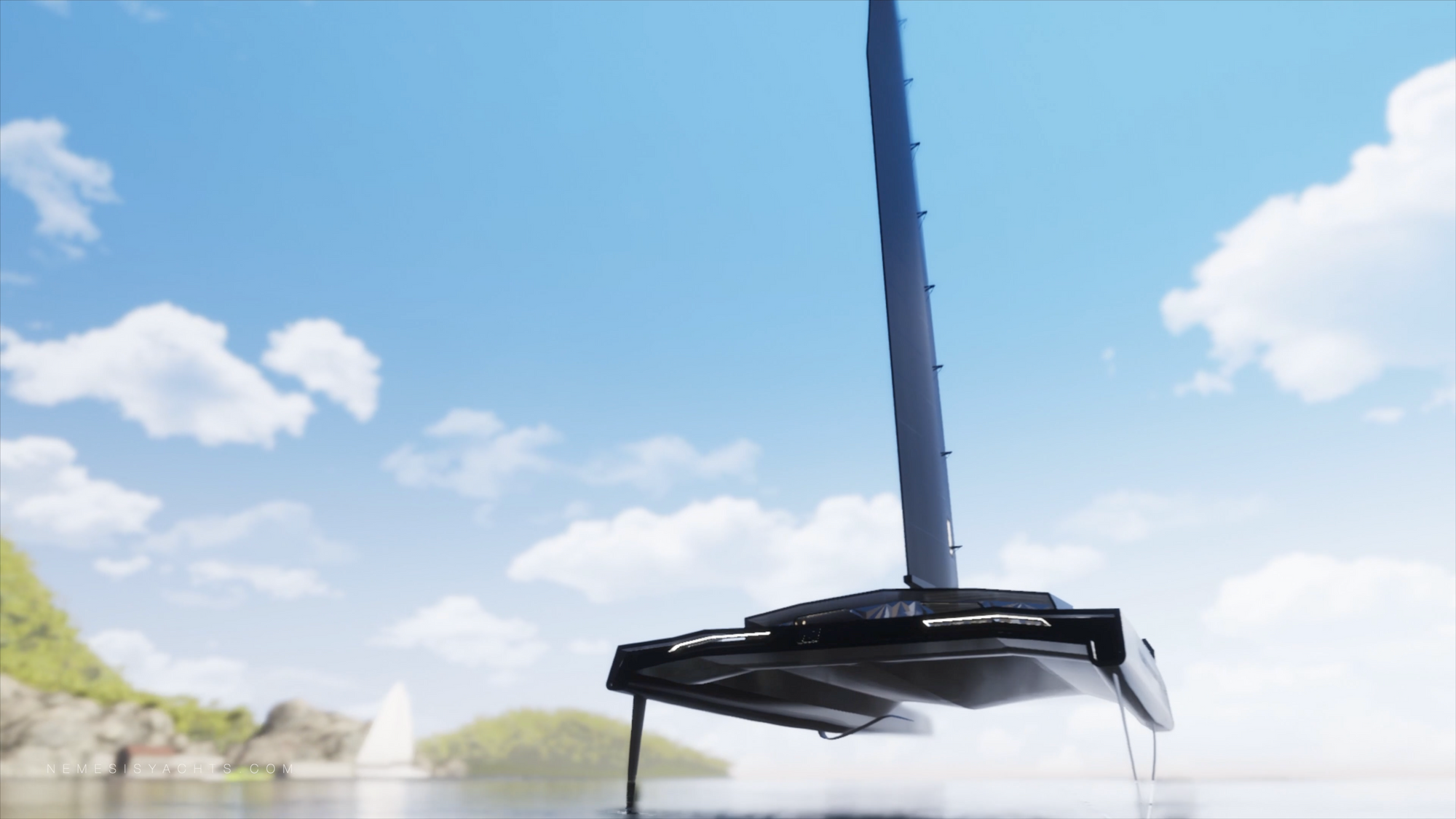 fastest catamaran around the world