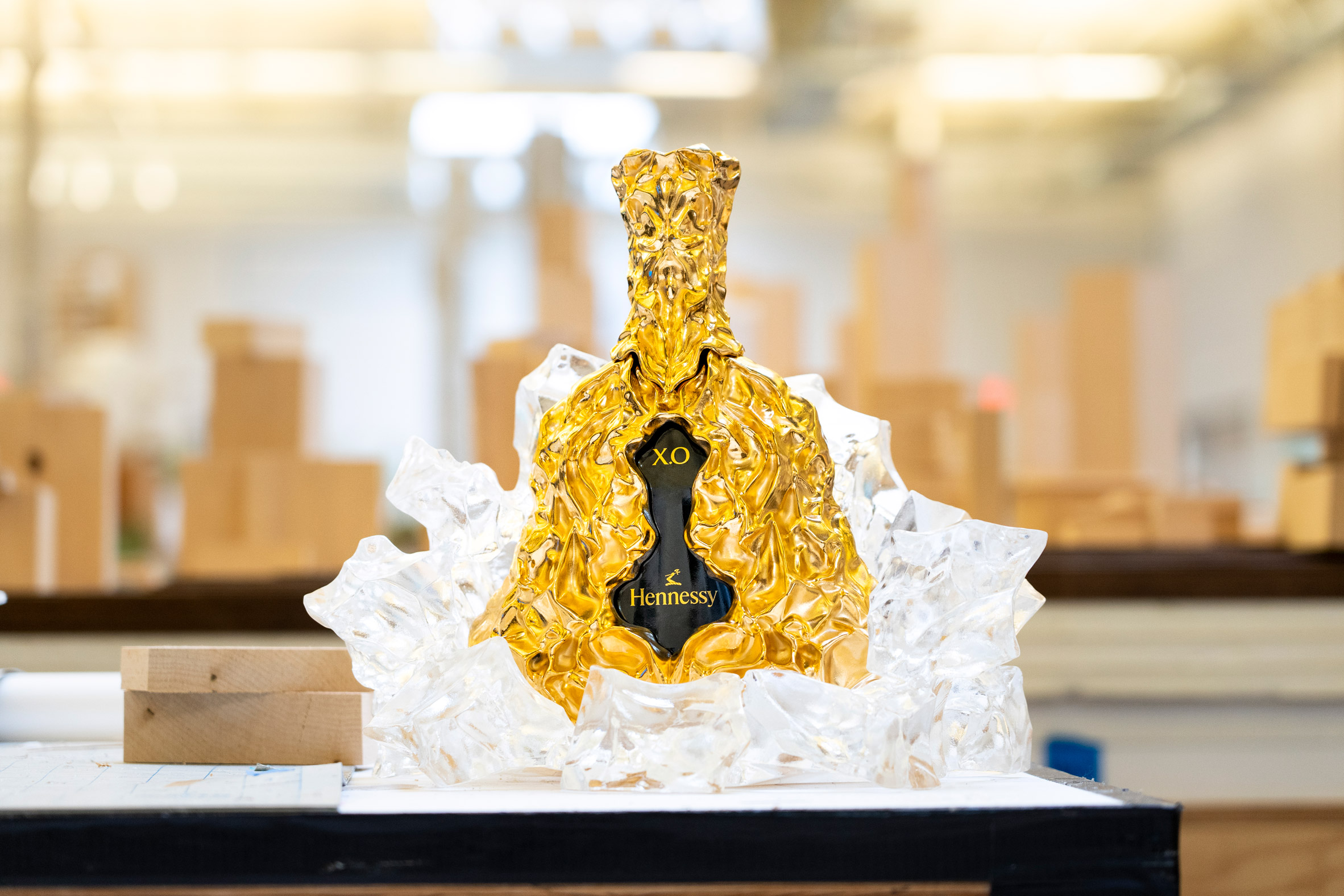 24-carat gold bottle