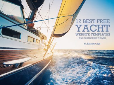 12 Free Yacht and Boat Website Templates and WP Themes