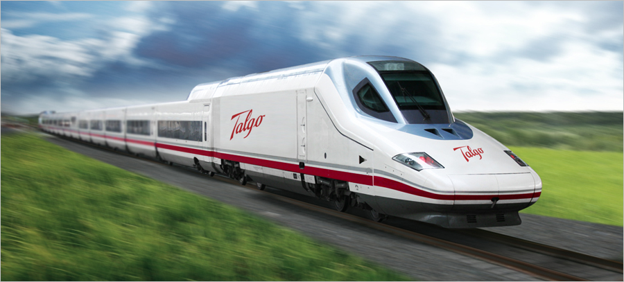 Talgo 350 - Spain, 217 mph