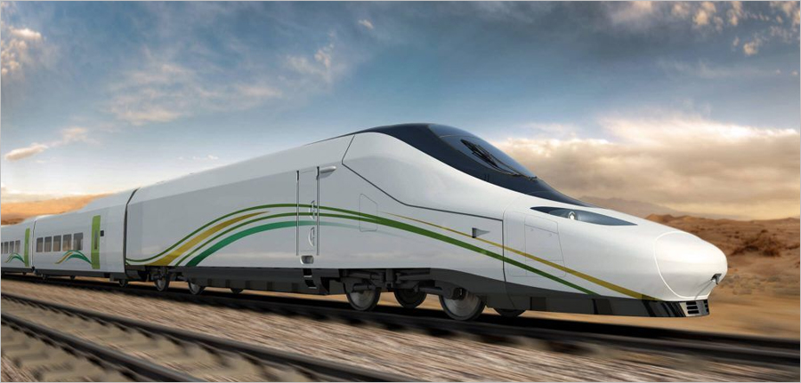 Haramain Western Railway - Saudi Arabia, 217 mph