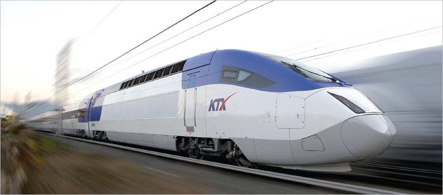 Korail KTX - South Korea, 205 mph