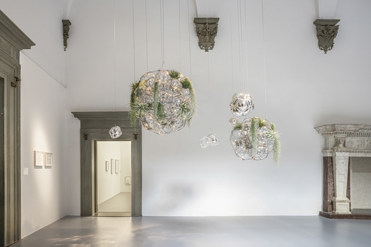 aerial art installation