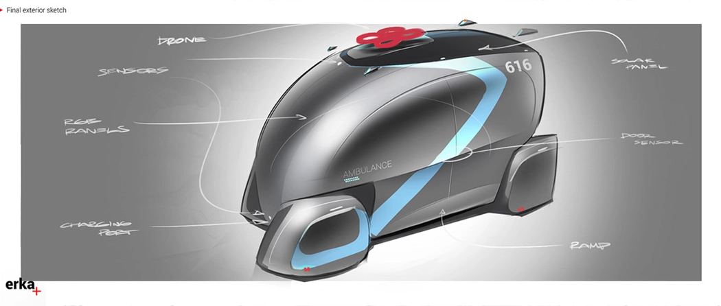 self-driving ambulance