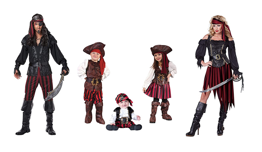 Pirates Of The Caribbean Halloween Costumes