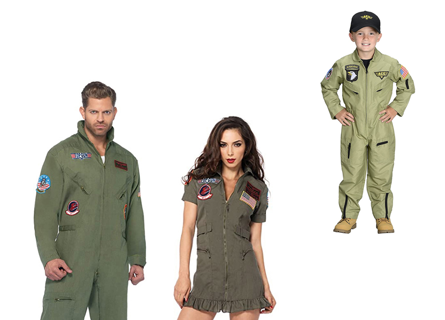 Top Gun Flight Halloween Costumes