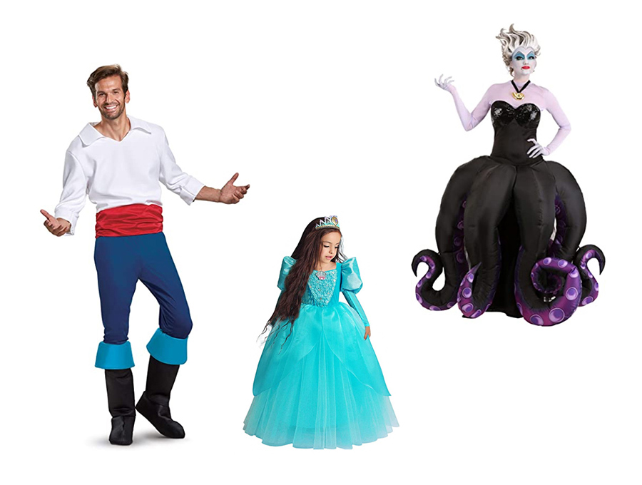 The Little Mermaid Halloween Costumes