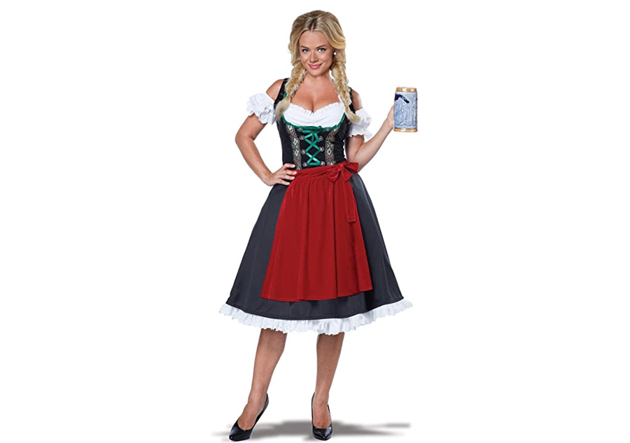 Womens Fraulein Oktoberfest Costume