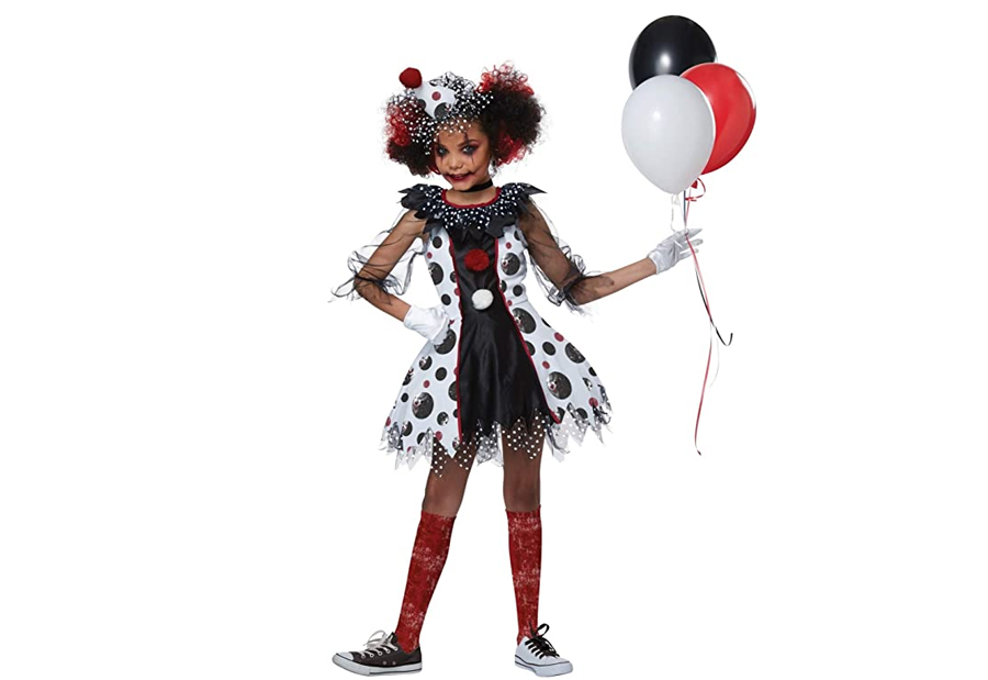 Creepy Clown Costume for Kids