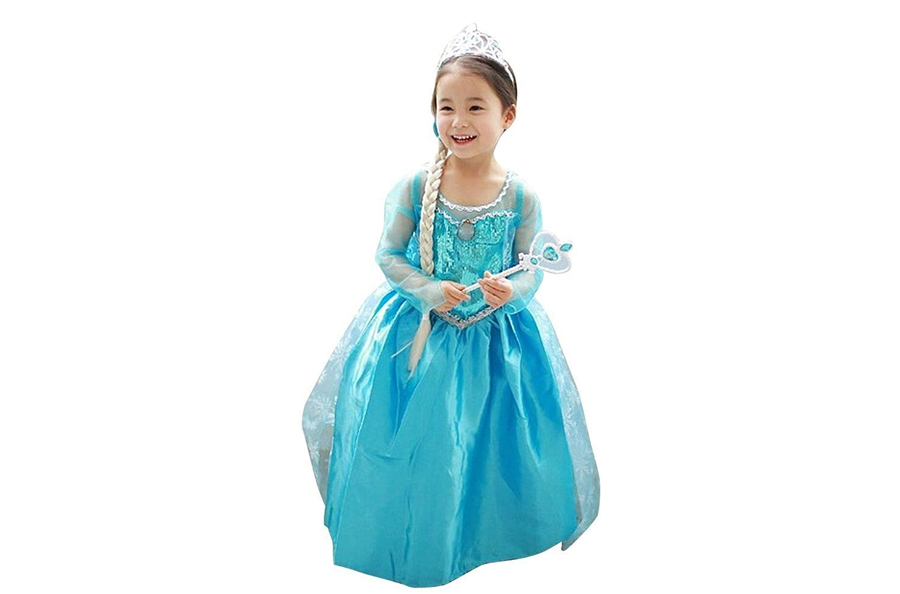 Elsa Snow Queen Costume Dress