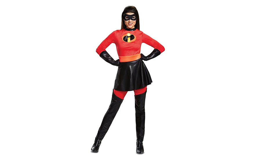 Mrs. Incredible Skirted Deluxe Costume