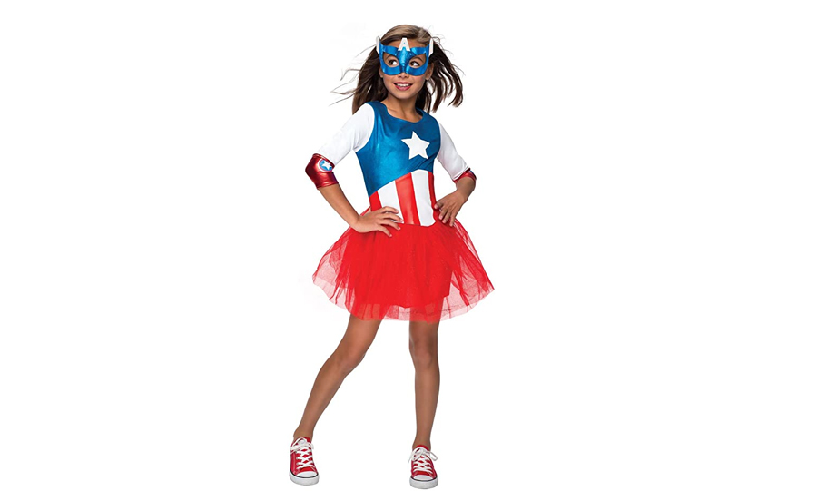 Child's American Dream Metallic Costume