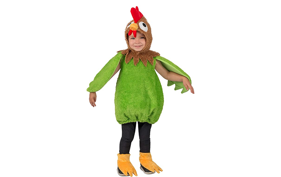 Green Rooster Toddler Costume