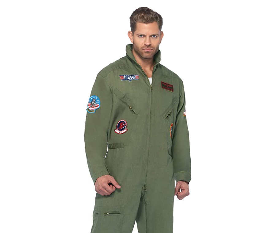 Men's Top Gun Flight Suit Costume