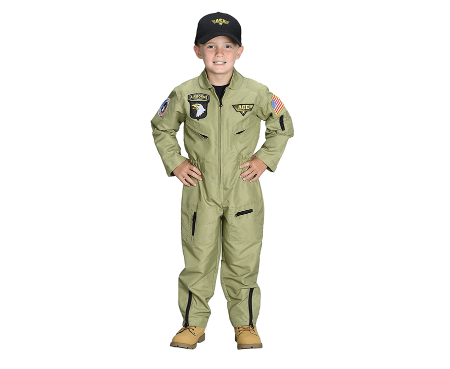 Boys Top Gun Flight Suit