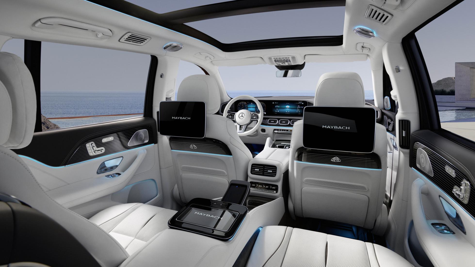 mercedes most expensive suv interior design
