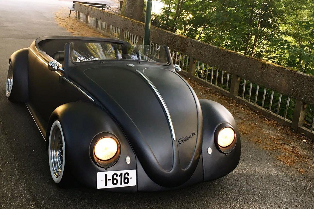 custom vintage Beetle