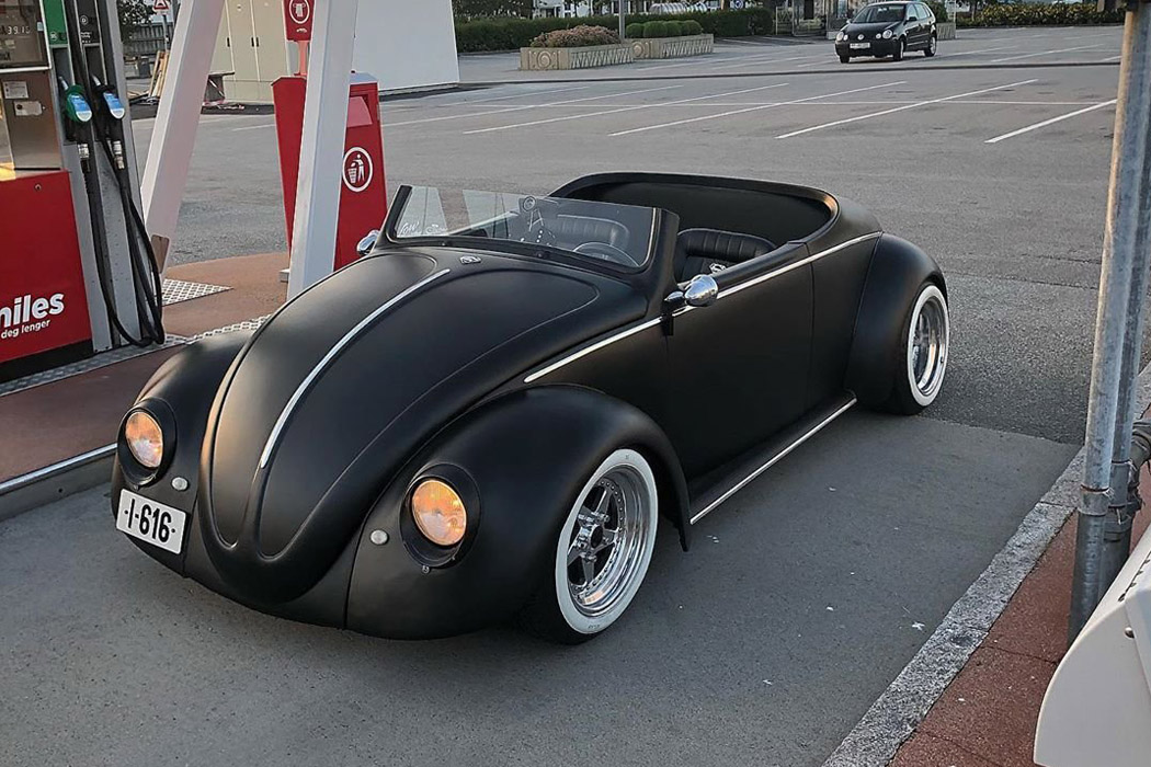 custom vintage car