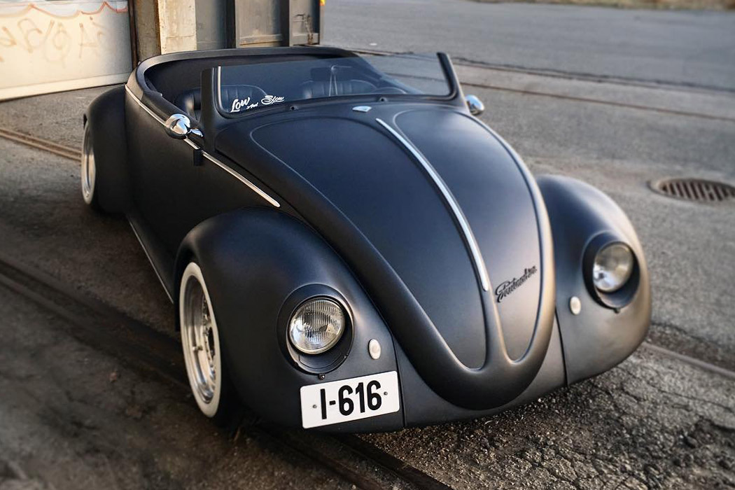 custom vintage Beetle