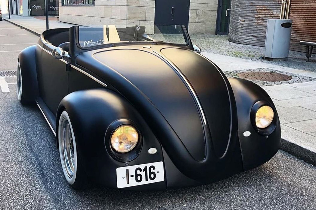 custom vintage car