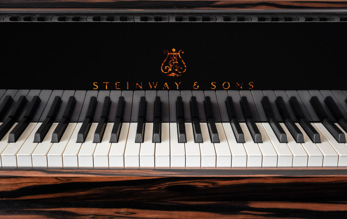 limited edition Steinway piano