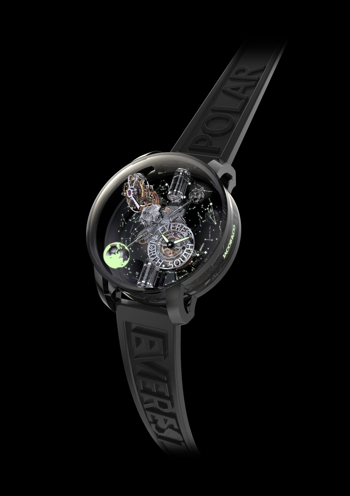 Climbing Mount Everest with an $800,000 Jacob & Co. Astronomia Everest Watch on the Wrist 