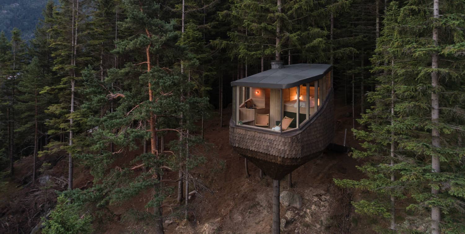 Treehouse Hotel 'Woodnest' in Norway