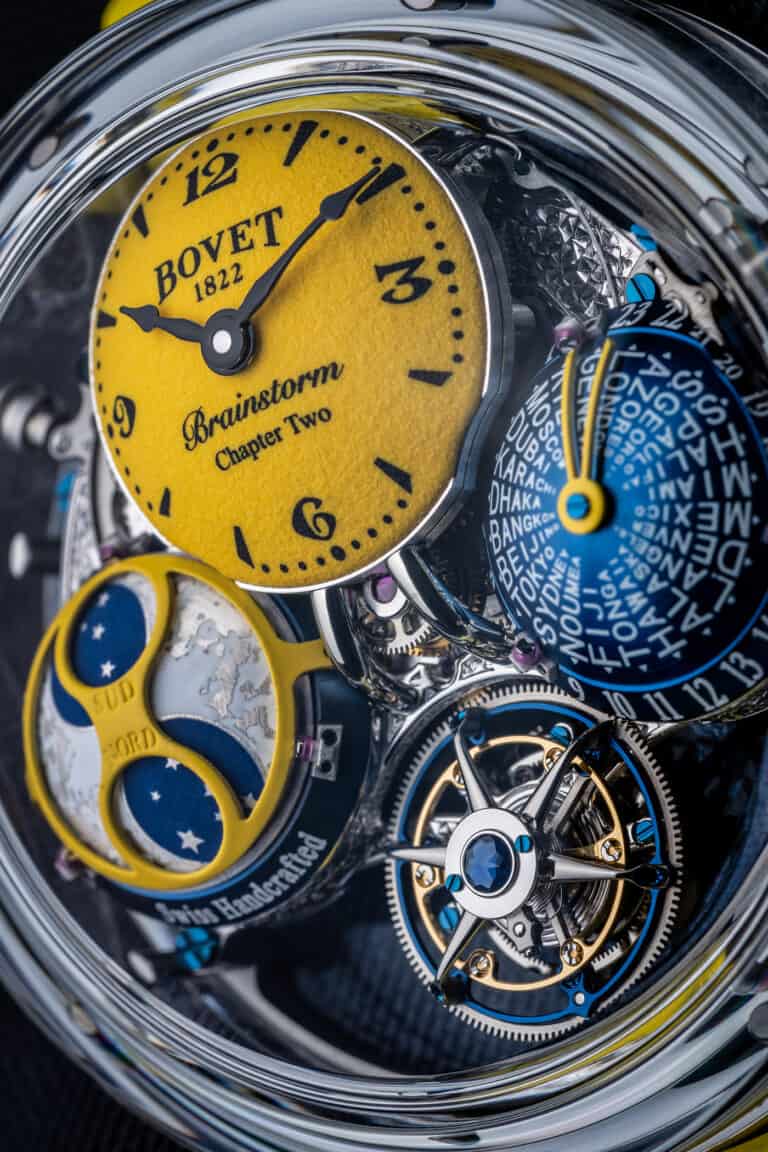 modern wrist watch face