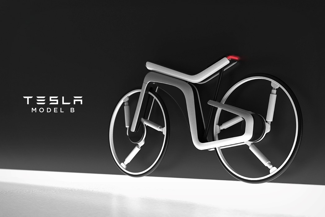 Electric Bicycle Concept 'Tesla Model B'