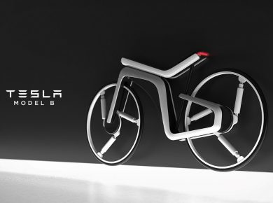 Electric Bicycle Concept 'Tesla Model B'