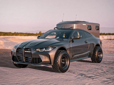 2021 BMW M4 Camper with Bed, Kitchen and Solar Panels