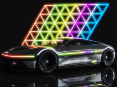 Nostalgic 2021 DeLorean DMC-12 by designer Ángel Guerra