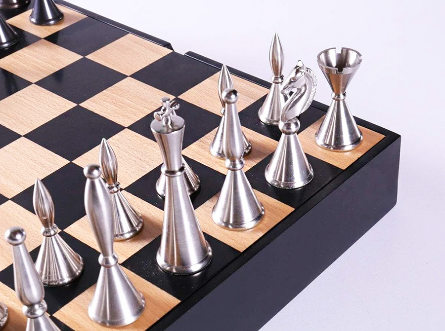 25 Unique And Unusual Chess Sets For Sale Wooden Glass Steel Marble