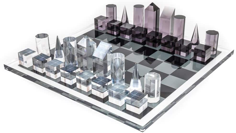 Bello games New York's Luxury Contemporary Acrylic Chess Set