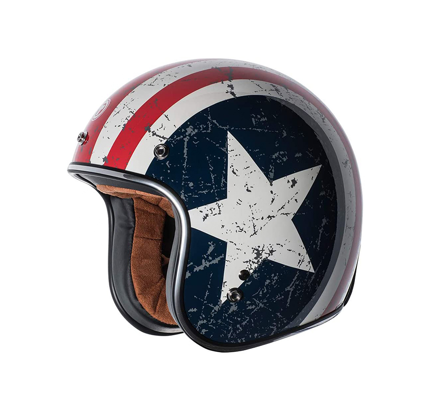 TORC T-50 Rebel Star 3/4 Helmet