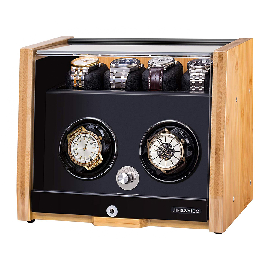 JINS&VICO Watch Winder for 6 Automatic Watches