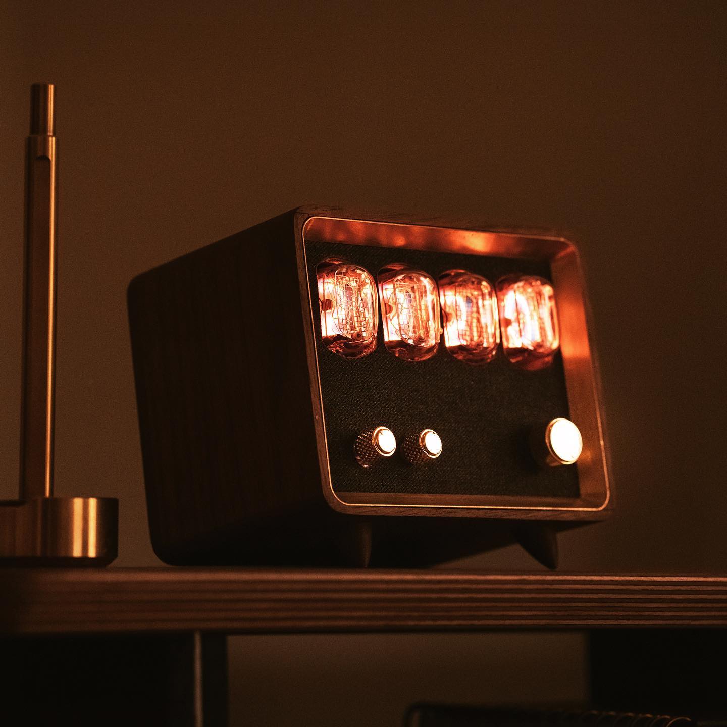 nixie tube alarm clock