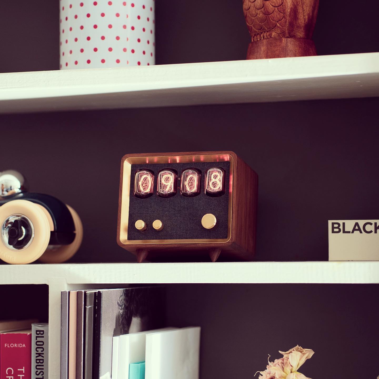 vintage nixie clock