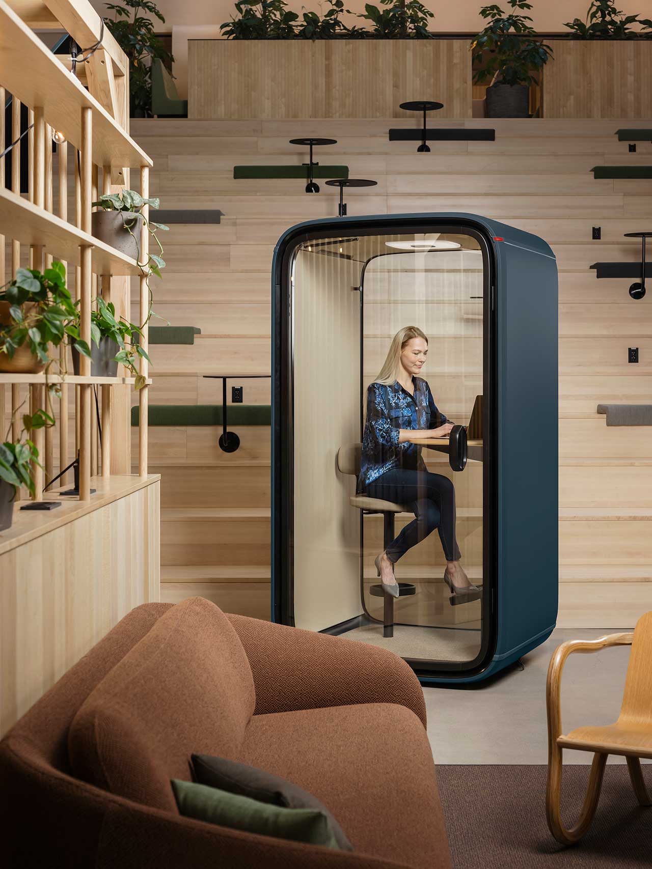 Custom-Made Office Pods by Framery and Ultra