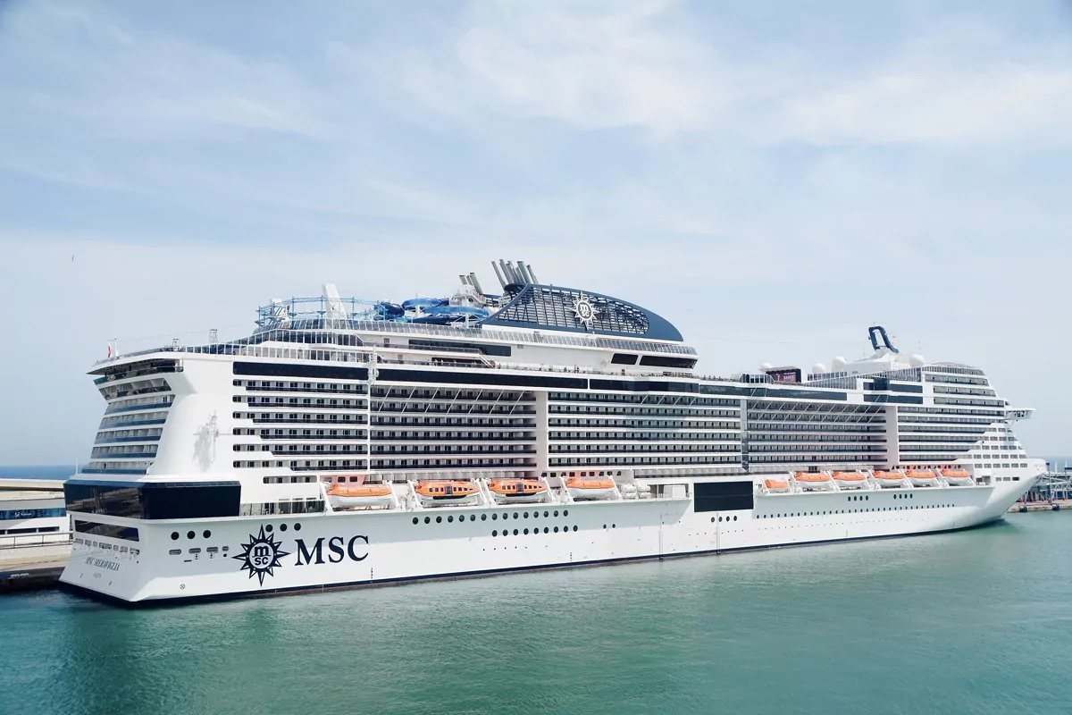 Cruise Ship 'MSC Meraviglia'