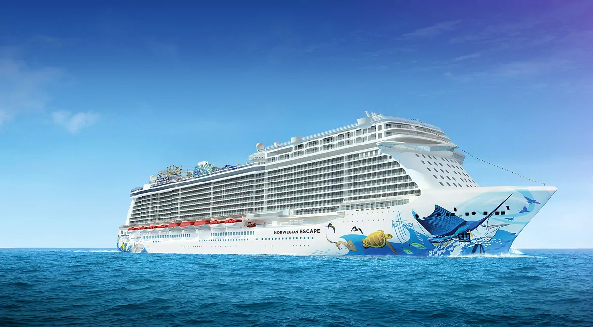 Cruis Ship 'Norwegian Escape'