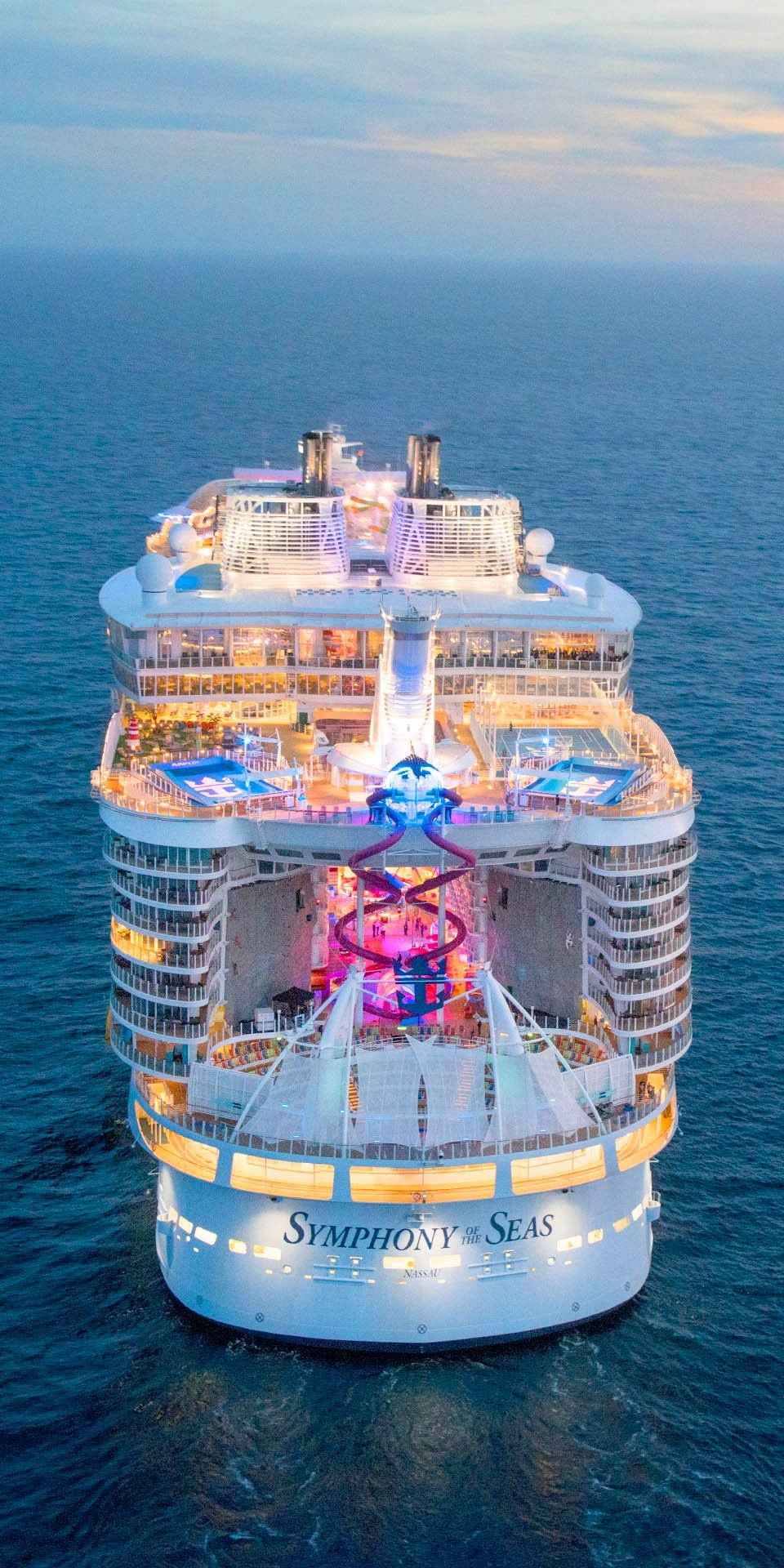 largest cruise ship in the world 'Symphony of the Seas'